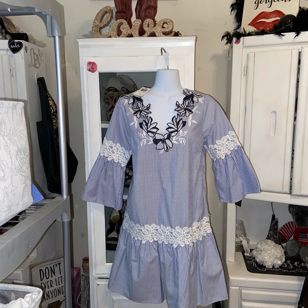 Drop waist dress - Picture 2 of 8